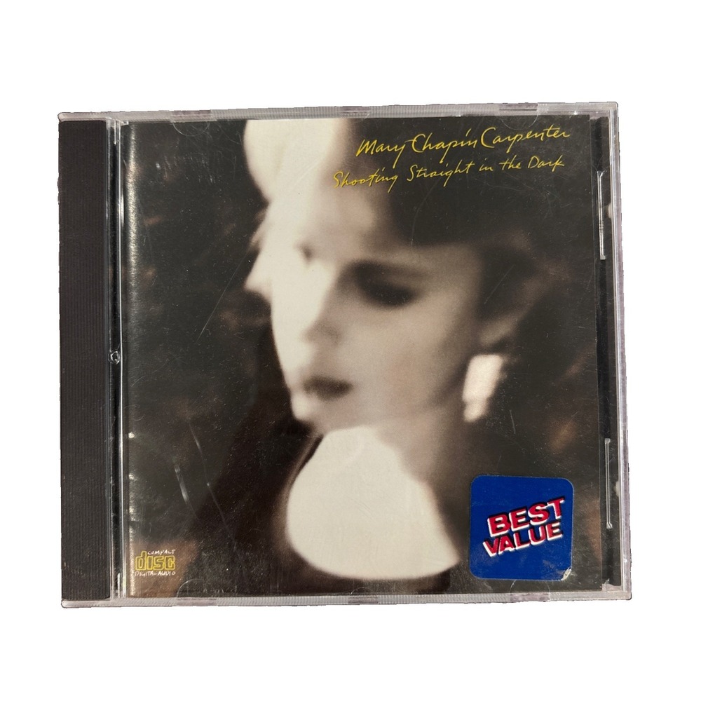 Mary Chapin Carpenter CD Audio Music Shooting Straight In The Dark Album 1990